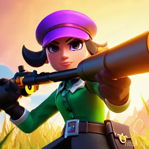 Home 11 브롤스타즈 에너지 음료 활용 타이밍 - **Prompt 1: "A dynamic, high-angle shot of Piper, the elegant sharpshooter from Brawl Stars, in a Sh...