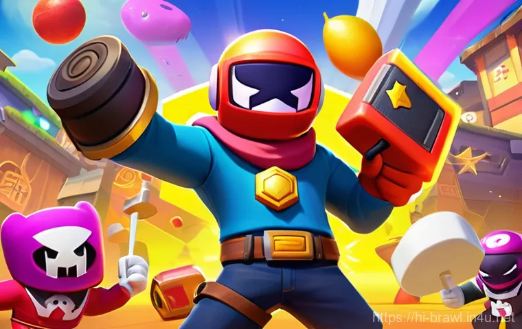 브롤스타즈 에너지 음료 활용 타이밍 - **Prompt 2: "El Primo, the wrestling tank brawler from Brawl Stars, charges aggressively into a grou...